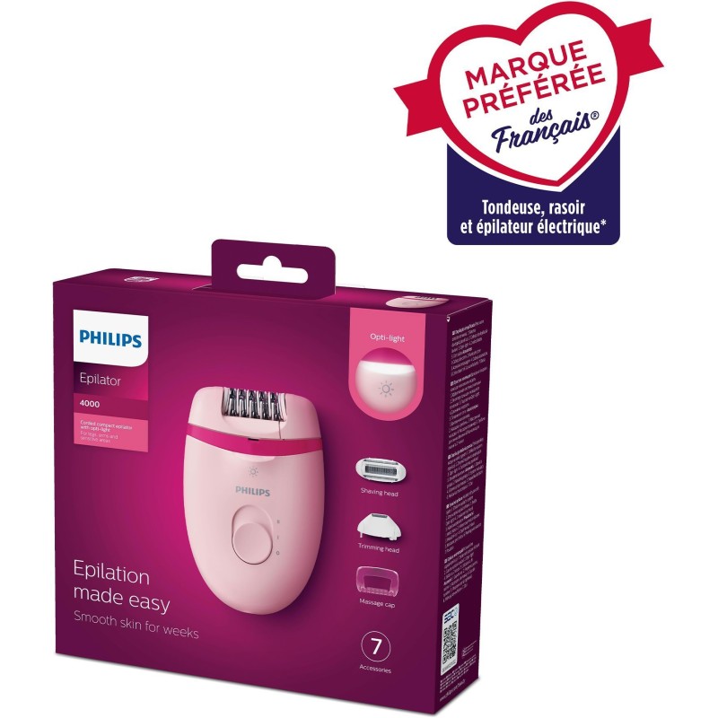 Epilateur électrique - PHILIPS - BRE285/00 - Satinelle