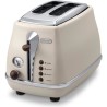 Grille pain - Delonghi - Icona Vintage - 2 tranches - 6 positions -