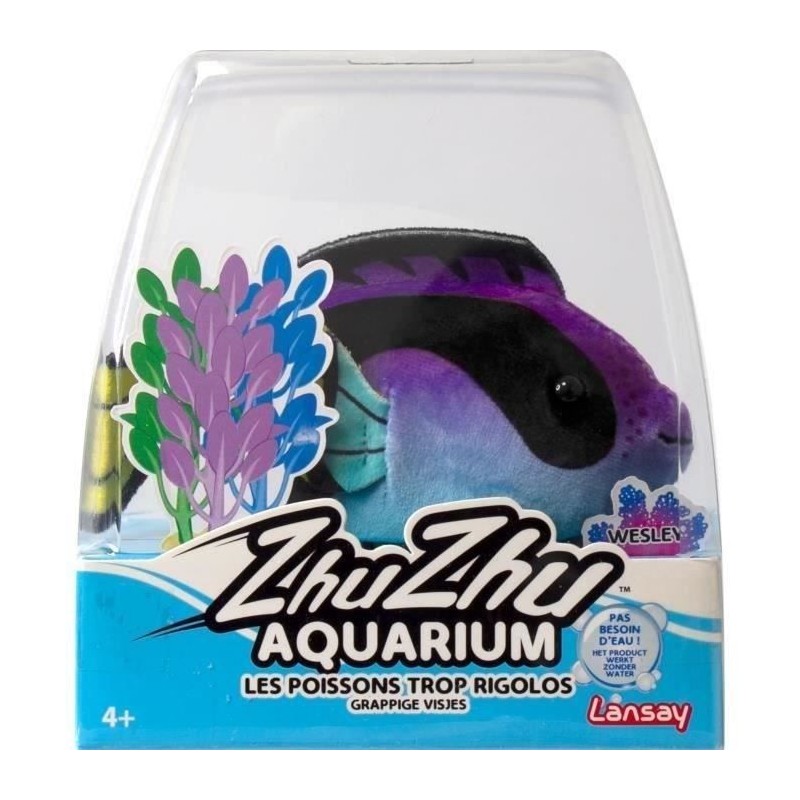 Animal miniature - LANSAY - 51120 - Zhu Zhu Aquarium : Merlin le poisson chir...