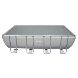 Bâche a bulles renforcée rectangulaire pour piscine tubulaire 7,32 x 3,66 m -...