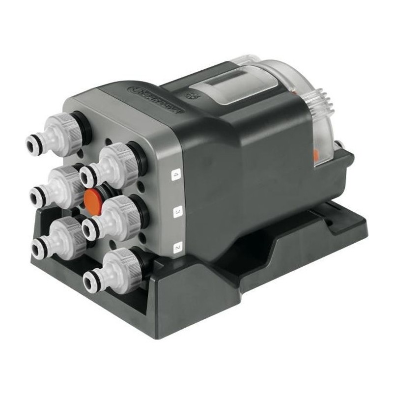 Sélecteur automatique GARDENA - 6 sorties d'eau indépendantes - Connexion uni...