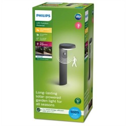Lampe sur pied - PHILIPS - Tyla IR - Anthracite - 1 x 1,2 W - 4000 K