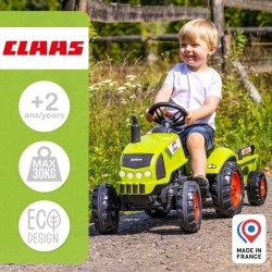 Tracteur avec remorque et capot ouvrant - FALK - Class - Des 2 ans - 100% Fab...