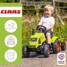 Tracteur avec remorque et capot ouvrant - FALK - Class - Des 2 ans - 100% Fab...