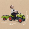 Tracteur avec remorque et capot ouvrant - FALK - Class - Des 2 ans - 100% Fab...