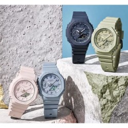 Montre - Casio - G-Shock Classic Femme - Bleu - Résistance aux chocs - Éclair...