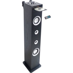 Inovalley HP49CD - Tour de son Bluetooth - Lecteur CD et fonction Karaoké - 1...