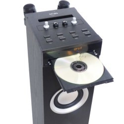 Inovalley HP49CD - Tour de son Bluetooth - Lecteur CD et fonction Karaoké - 1...
