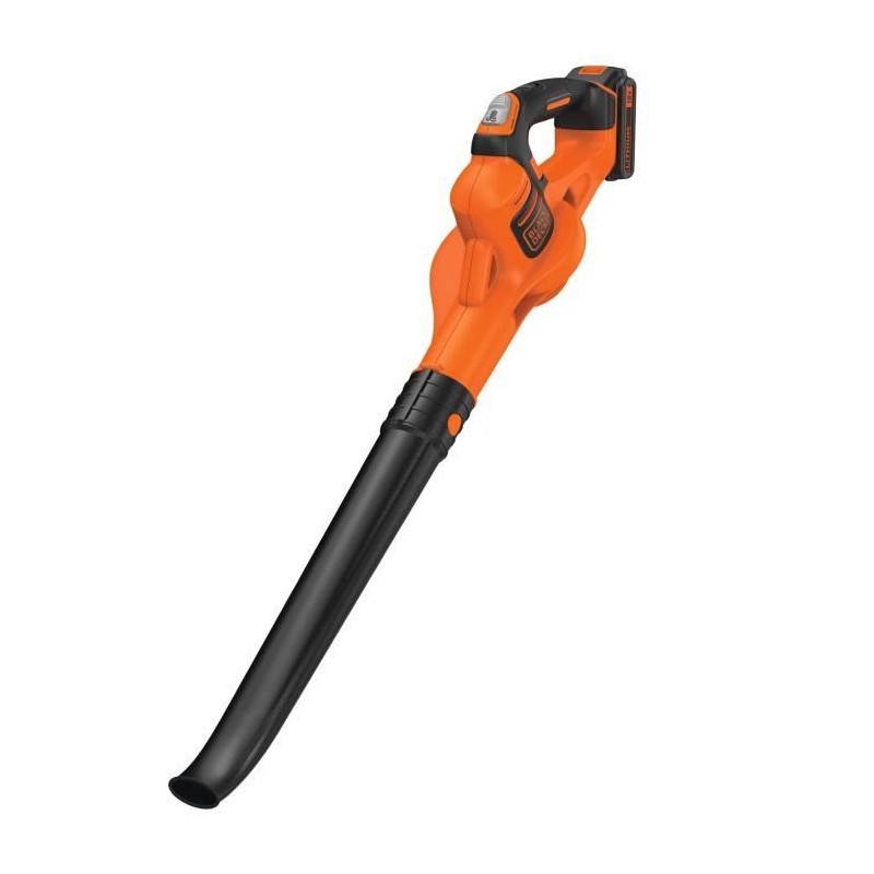 Souffleur sans fil BLACK+DECKER - GWC1820PC - 18V -Débit d'air de 209km/h - A...