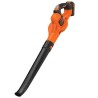 Souffleur sans fil BLACK+DECKER - GWC1820PC - 18V -Débit d'air de 209km/h - A...