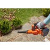 Souffleur sans fil BLACK+DECKER - GWC1820PC - 18V -Débit d'air de 209km/h - A...