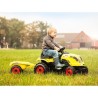 Tracteur a pédales Farmer XL + Remorque - SMOBY - CLAAS - Siege ajustable - C...