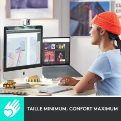 Clavier - Sans fi l- Logitech - MX Keys Mini - AZERTY - Rétroéclairé - Pour M...