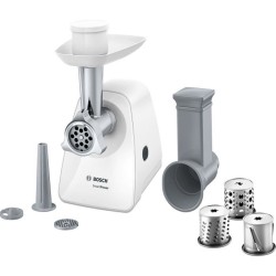 Hachoir a viande - BOSCH - MFW2514W SmartPower - Blanc - moteur bloqué 1500 W...