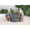 BESTWAY - Couverture thermique EnergySense™ pour spas rond 236 x 71 cm