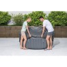 BESTWAY - Couverture thermique EnergySense™ pour spas rond 216 x 80 cm