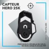 Souris gamer - Sans fil - Logitech G - G502 X Lightspeed - Noir
