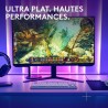 Clavier gamer - Sans fil - Logitech G - G515 TKL Lightspeed - AZERTY - Mécani...