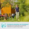 Dévidoir automatique sur pic RollUp S 15 m - GARDENA - Liseret bleu - Enroule...