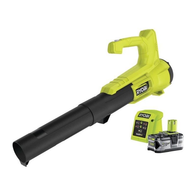Souffleur - RYOBI - 18V - Turbo Jet - Vitesse max 145 km/h - Débit air max : ...
