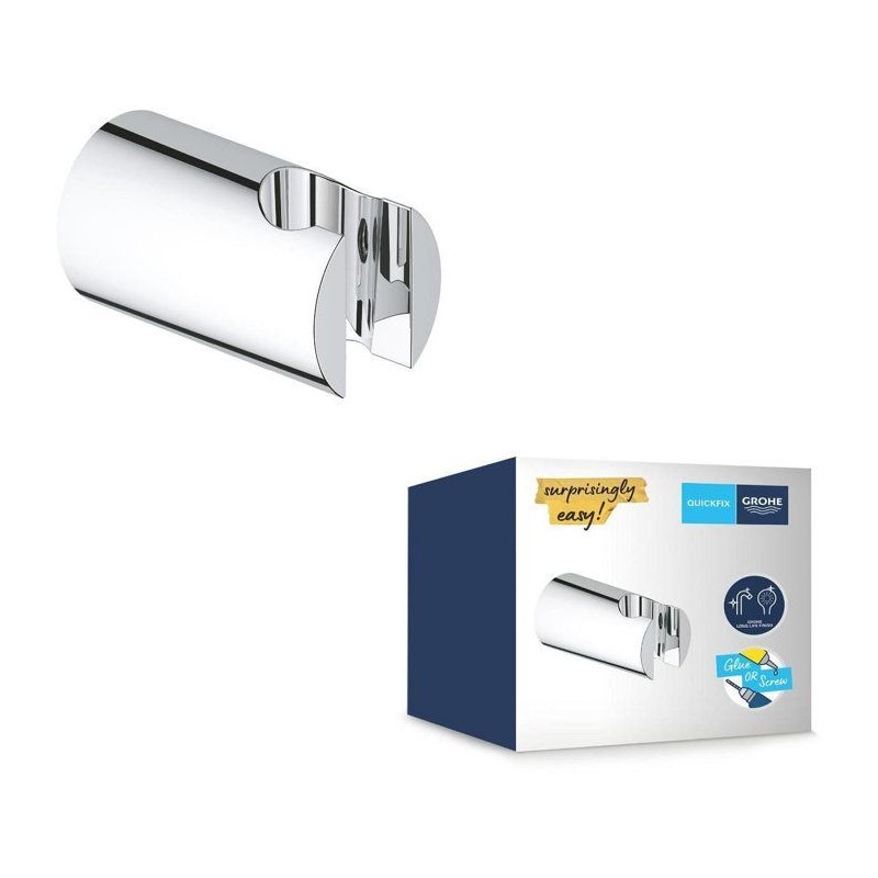 Support de douche mural - GROHE - Vitalio Universal - Non ajustable - Métal