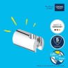 Support de douche mural - GROHE - Vitalio Universal - Non ajustable - Métal