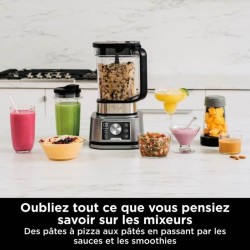 Blender Ninja Blender 3-en-1 Foodi Power Nutri CB350EU - programmes automatiq...