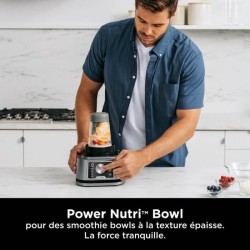 Blender Ninja Blender 3-en-1 Foodi Power Nutri CB350EU - programmes automatiq...
