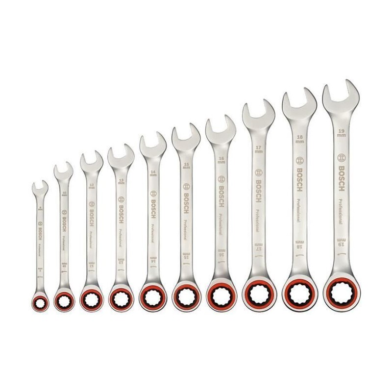 Bosch Professional - Set de clés plates