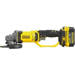 Meuleuse sans fil - 18V - STANLEY FATMAX V20 - SFMCG400M1K-QW - 125mm - batte...