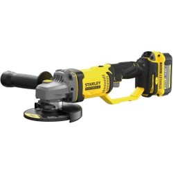 Meuleuse sans fil - 18V - STANLEY FATMAX V20 - SFMCG400M1K-QW - 125mm - batte...