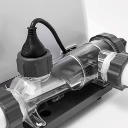 Stérilisateur au sel INTEX QS1200 pour piscine jusqu'a 56,8 m³ avec systeme d...