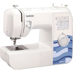 Machine a coudre mécanique - BROTHER RH-137 - 6 griffes d'entraînement - 37 f...