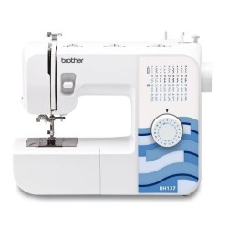 Machine a coudre mécanique - BROTHER RH-137 - 6 griffes d'entraînement - 37 f...