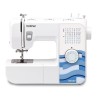 Machine a coudre mécanique - BROTHER RH-137 - 6 griffes d'entraînement - 37 f...