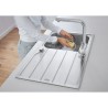 GROHE Mitigeur évier Minta 32168000 - Douchette extractible - Bec L - Bec tub...