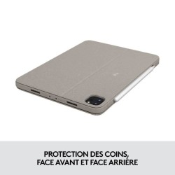 Etui clavier - Logitech - Combo Touch - Pour iPad Pro 11 pouces (1e, 2e, 3e e...