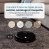 Robot Aspirateur Laveur Connecté EZICLEAN I-Bot Z5 - 75 min - 2.6Kpa - 60-90m...