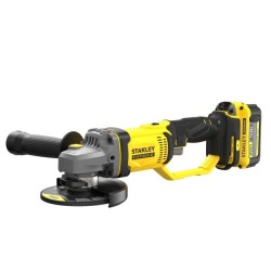 Meuleuse sans fil - 18V - STANLEY FATMAX V20 - SFMCG400M2K-QW - 125mm - 2 bat...