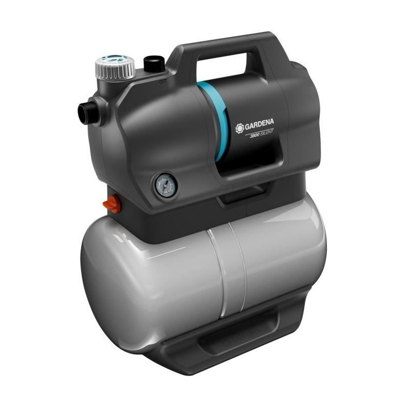 Groupe de surpression - GARDENA - 3800 Silent - Puissance 600 W - Débit max 3...