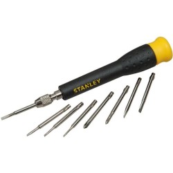 Jeu de 16 Micro Tournevis Multilames - STANLEY - STHT0-62633 - Fente + Philli...