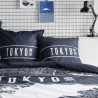 Parure de lit - TODAY - JAVA - 2 personnes - 240x220 cm - Coton - Imprimé Tok...