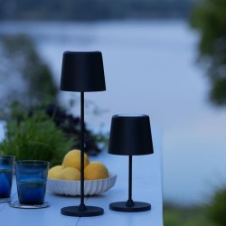 Lampe a poser LED KAAMI BRILLIANT - Noir - Extérieur - 2W - IP44 - Métal et p...