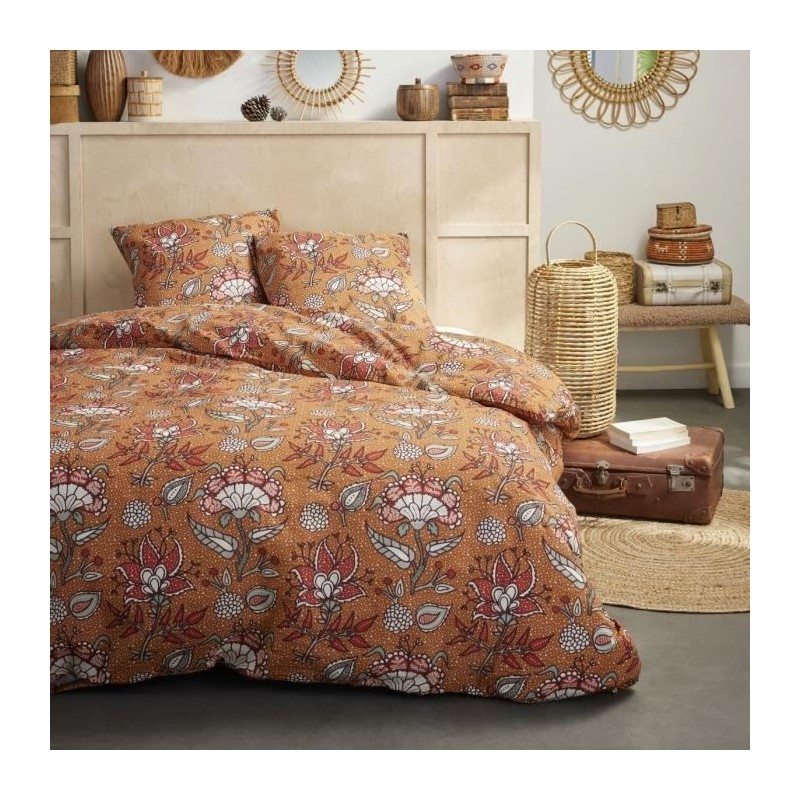 Parure de lit 2 personnes - TODAY - Sunshine 16.23 - 240 x 260 cm - 100% Coto...
