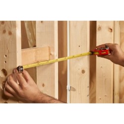 Metre ruban mesure longue - STANLEY - 0-34-406 - 20m - Ruban Acielak Décajour