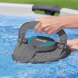 Robot aspirateur - Bestway - Agathe - Rechargeable et autonome - nettoyage fo...