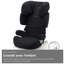 Siege auto Cbx by Cybex Solution X i-Fix 3 a 12 ans - 15 a 50 kg - 100 a 150 ...