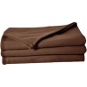 Couverture Polaire Toison d'Or - Poleco - 220 x2 40 cm - Coloris Chocolat