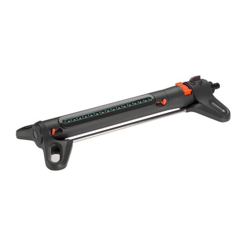 Arroseur oscillant GARDENA AquaZoom L - Surface 350m² - Portée 21m - Résistan...