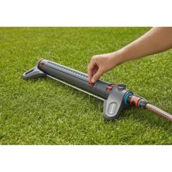 Arroseur oscillant GARDENA AquaZoom L - Surface 350m² - Portée 21m - Résistan...